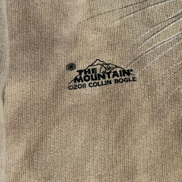 The Mountain 2011 Cheetah Full Face Pullover Hoodie Adult | Med |Collin Bogle - Picture 7 of 8